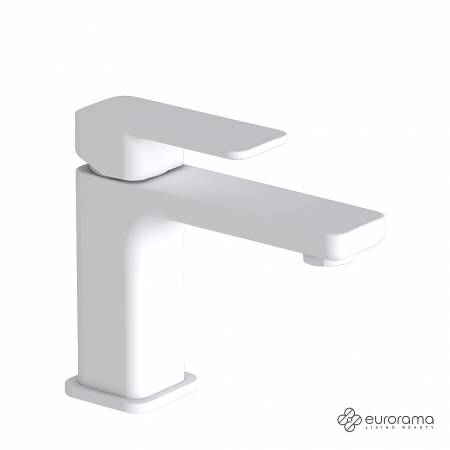 Μπαταρία Νιπτήρα Quadra Eurorama White Μatt