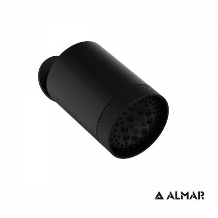 Κεφαλή Ντουζ με 3 τύπους ροών, Beam multijet Φ10,2 Almar Black Matt