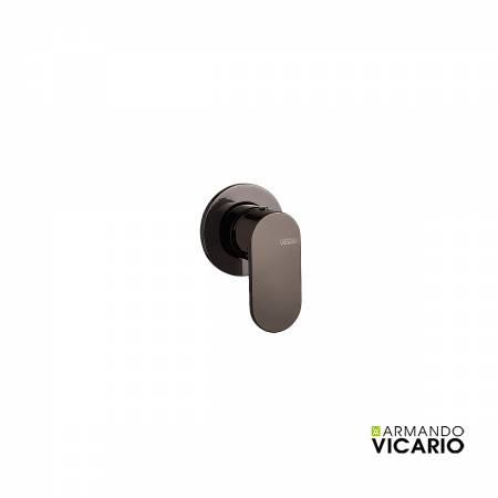 Μίκτης Εντοιχισμού 1 Εξόδου Slim Vicario Black Chrome