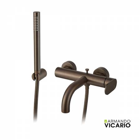 Μπαταρία Λουτρού Slim Vicario Tuscany Brass