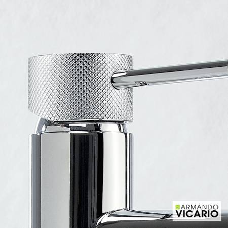 Μπαταρία Νιπτήρα με Βαλβίδα Clic-Clac Industrial Vicario Chrome