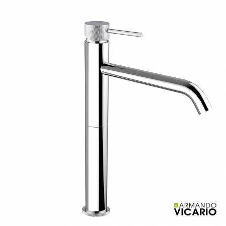 Μπαταρία Νιπτήρα Υψηλή με Βαλβίδα Clic-Clac industrial Vicario Chrome