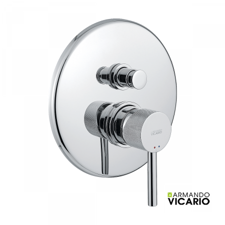 Μίκτης Εντοιχισμού 2 Εξόδων industrial Vicario Chrome