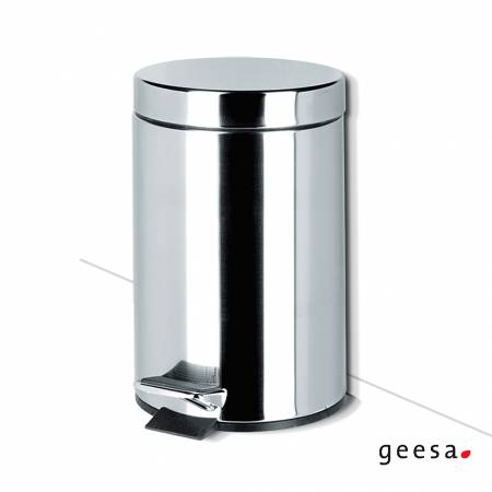 Χαρτοδοχείο Επιδαπέδιο 5l Geesa Chrome