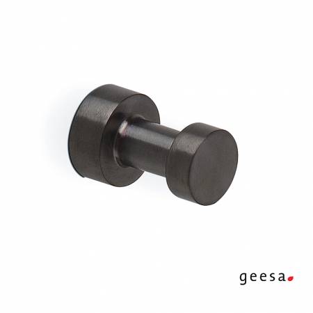 Άγκιστρο μπάνιου  3εκ. NEMOX Geesa Inox Black Brushed