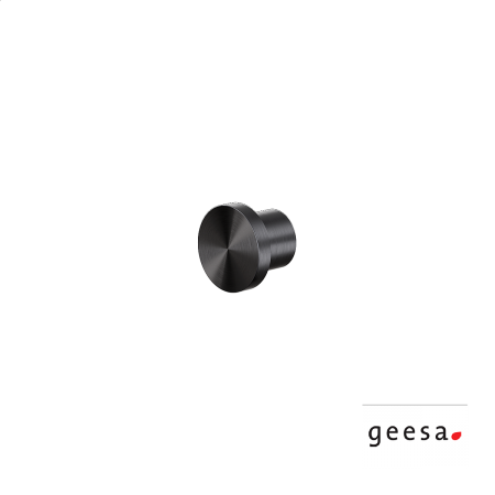 Άγκιστρο μπάνιου μονό 2εκ. Φ25 OPAL Geesa Inox PVD Black Brushed