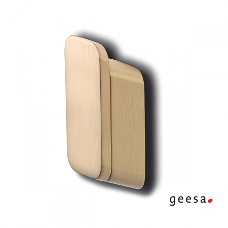 Άγκιστρο μπάνιου μονό medium Shift Geesa Brushed Gold