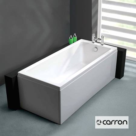 Μπανιέρα Ακρυλική Caronite QUANTUM 1800x800, Carron Bath White