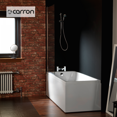 Μπανιέρα Ακρυλική Caronite PROFILE 1700x750, Carron Bath White