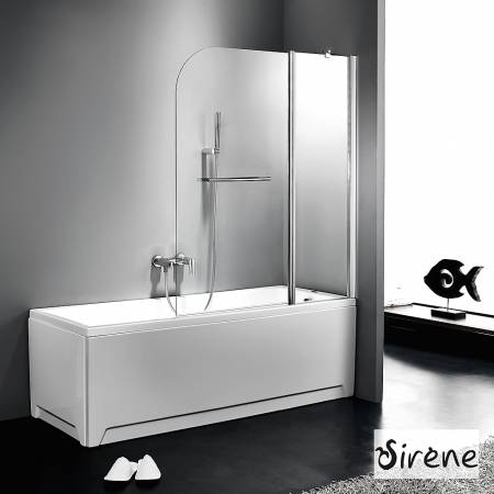 Μπανιέρα Ακρυλική CLARISSA 130x70 Sirene White