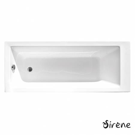 Μπανιέρα Ακρυλική CUBIC 150x70, Sirene White