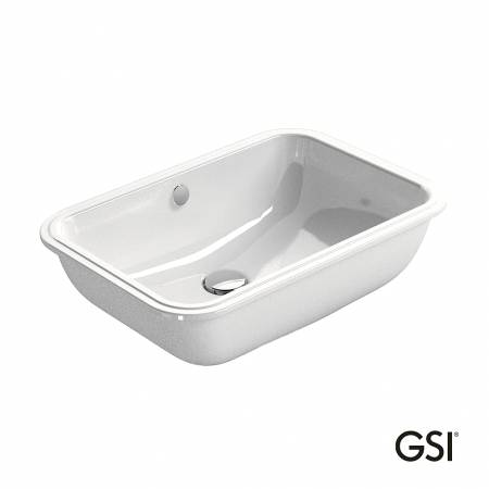 Νιπτήρας Πορσελάνης Pura Υποκαθήμενος55x38 GSI White