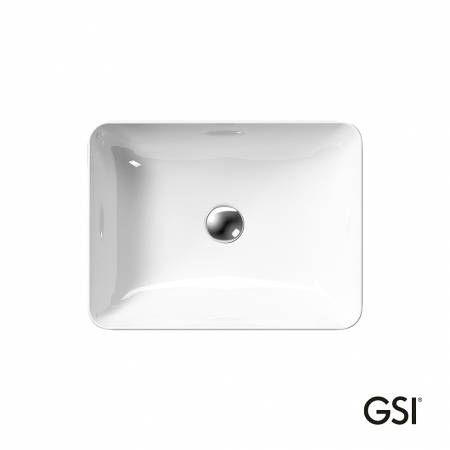 Νιπτήρας Πορσελάνης Sand 60x38 GSI White