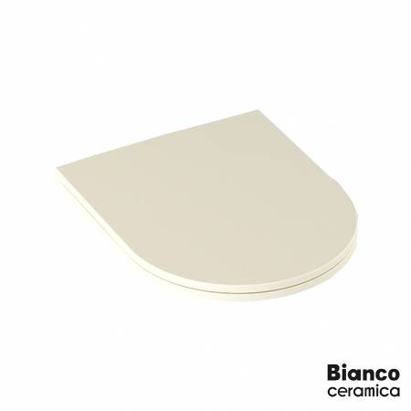 Κάλυμμα Λεκάνης LENTA Slim soft close Bianco Ceramica Ivory Matt