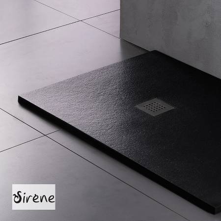 ΝΤΟΥΖΙΕΡΑ+ΒΑΛΒΙΔΑ SLATE 100x80 SIRENE BLACK MATT