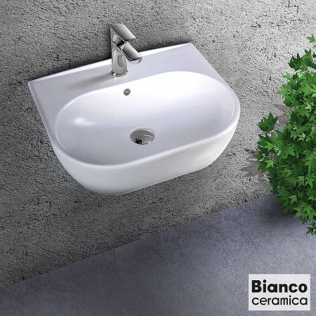 Νιπτήρας Πορσελάνης Studio 51x42 Bianco Ceramica White