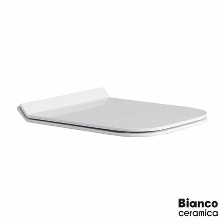 Κάλυμμα Λεκάνης ENZO Slim Slim Soft Close Bianco Ceramica White