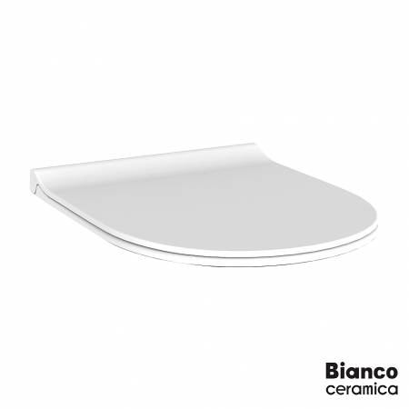 Κάλυμμα Λεκάνης VITO Slim Soft Close Bianco Ceramica White