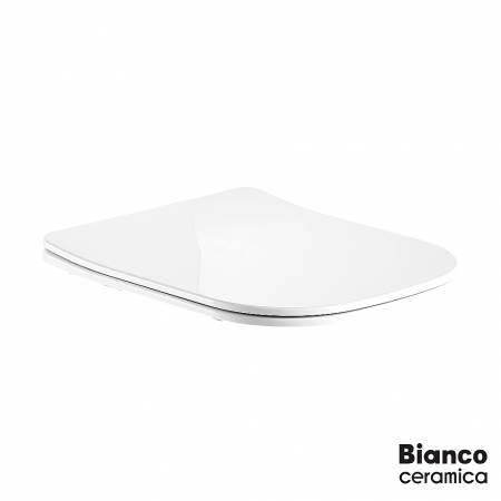 Κάλυμμα Λεκάνης NR121 Slim Soft Close, Bianco Ceramica White