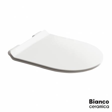 Κάλυμμα Λεκάνης AD120 Slim Soft Close, Bianco Ceramica White