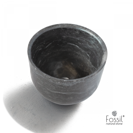 Νιπτήρας Μαρμάρινος  Bucket Φ42 h.35 Fossil Grey