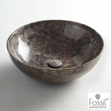 Νιπτήρας Μαρμάρινος  Cireo Φ45 h.15 Fossil Grey