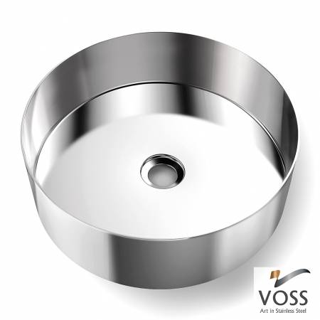 Νιπτήρας Milo Φ33 voss Inox Brushed