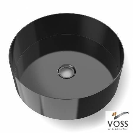 Νιπτήρας Milo Φ33 voss Inox PVD Black Brushed