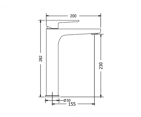 ΜΠΑΤΑΡΙΑ ΝΙΠΤΗΡΟΣ ΨΗΛΗ OPTIMA PLUS TOTAL WHITE MATT ΡΟΥΞΟΥΝΙ 200mm